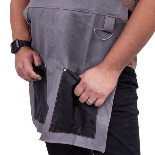 Leather Smoking Apron - Image 4