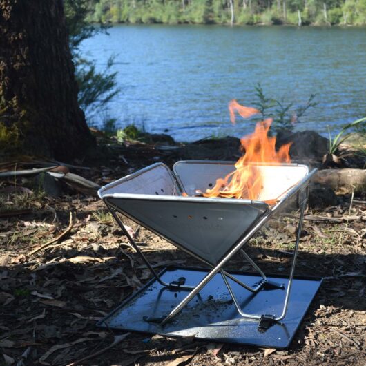 Charmate Collapsible BBQ & Firepit - Image 10