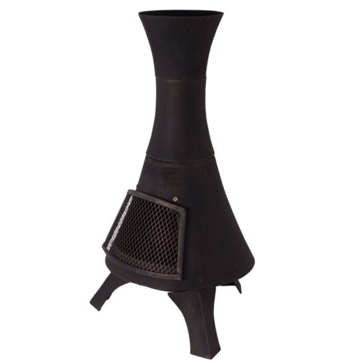 Modern Cast Iron Chimenea